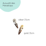 Hair bow | Emma | pink stars