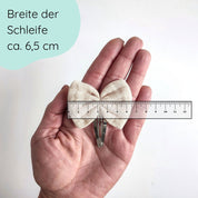 Set of 3 hair bows | Emma | Hair clips | nude