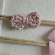 5-er Set Haarschleifen | Sparset | rosa