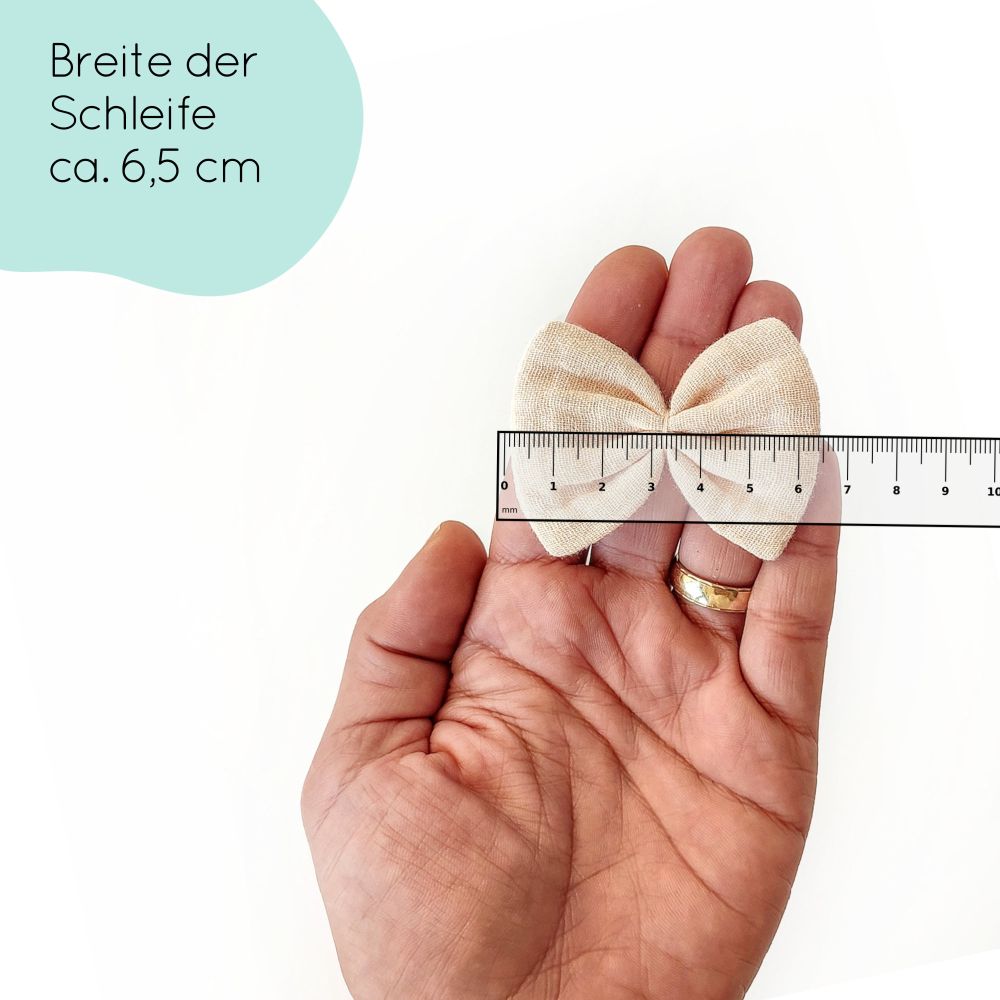 Hair bow | Emma | beige