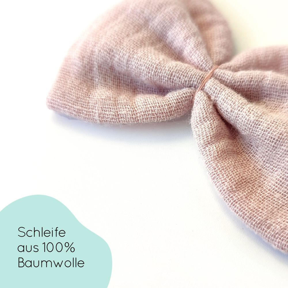 Hair bow | Emma | light pink