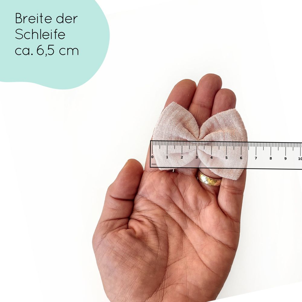 Hair bow | Emma | light pink