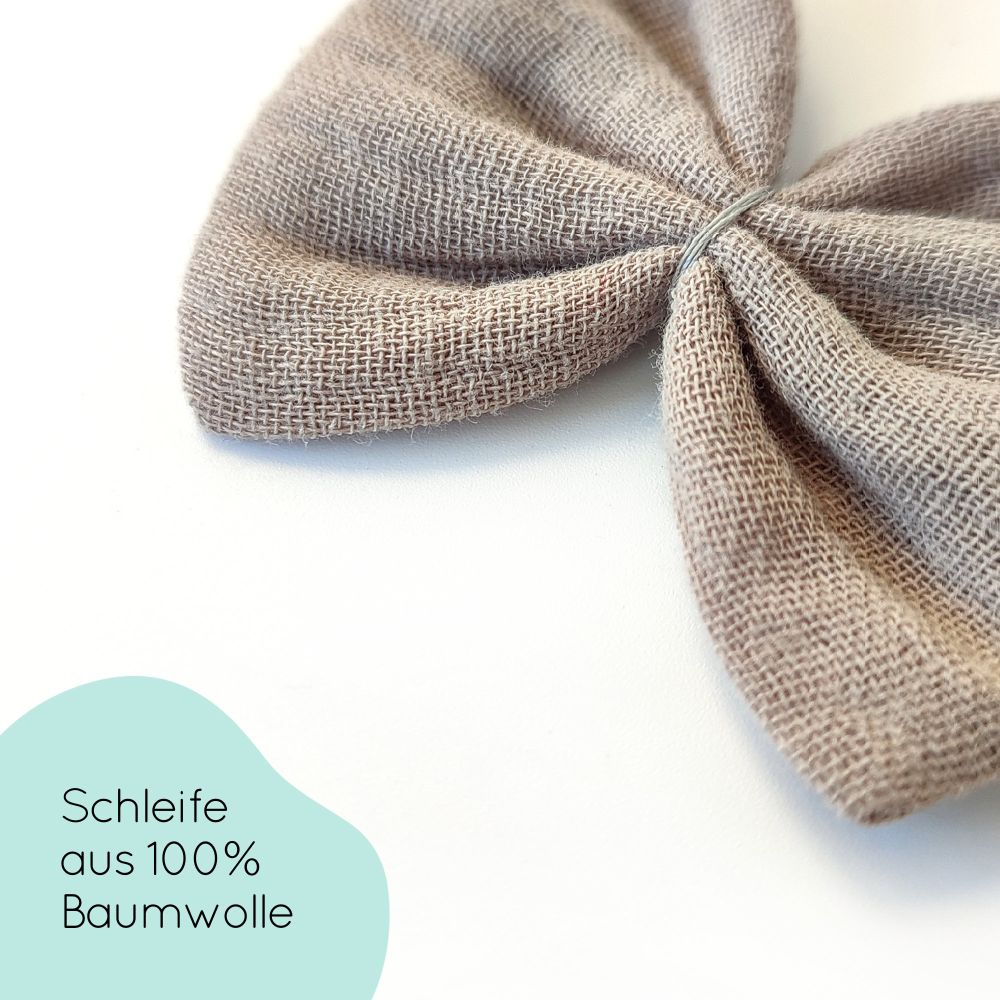 Hair bow | Emma | taupe
