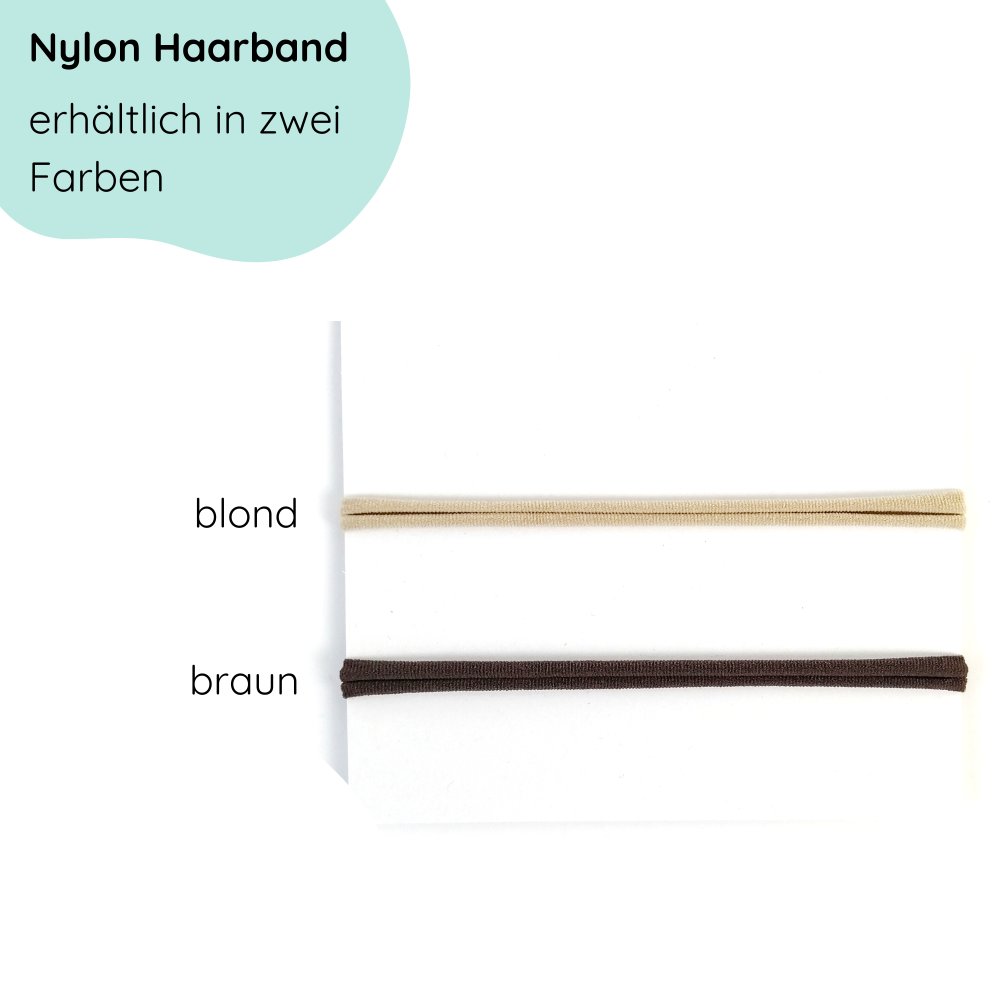 Haarschleife | Emma-Mini | Haarband | beige