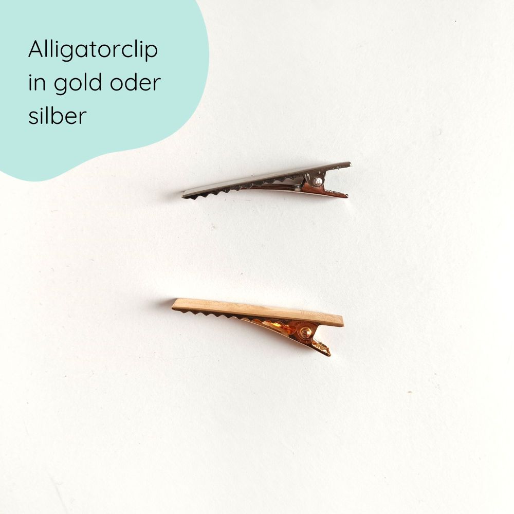 Haarschleife | MAXI | Alligatorclip | flieder
