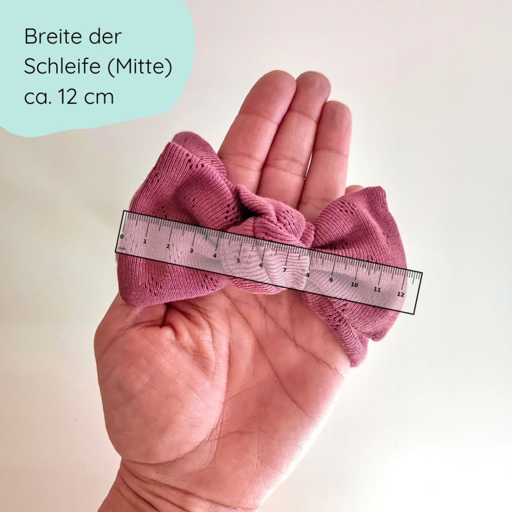 Stirnband mit Schleife | beere
