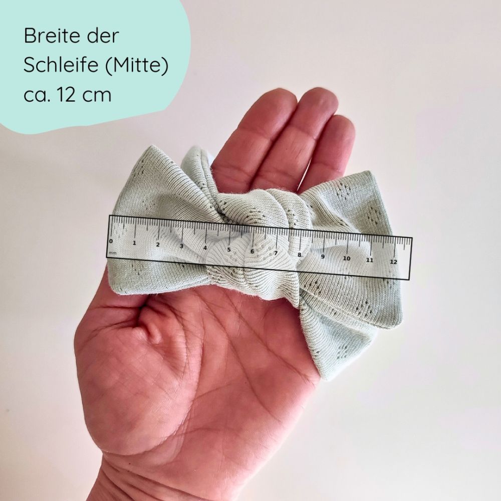 Stirnband mit Schleife | mint