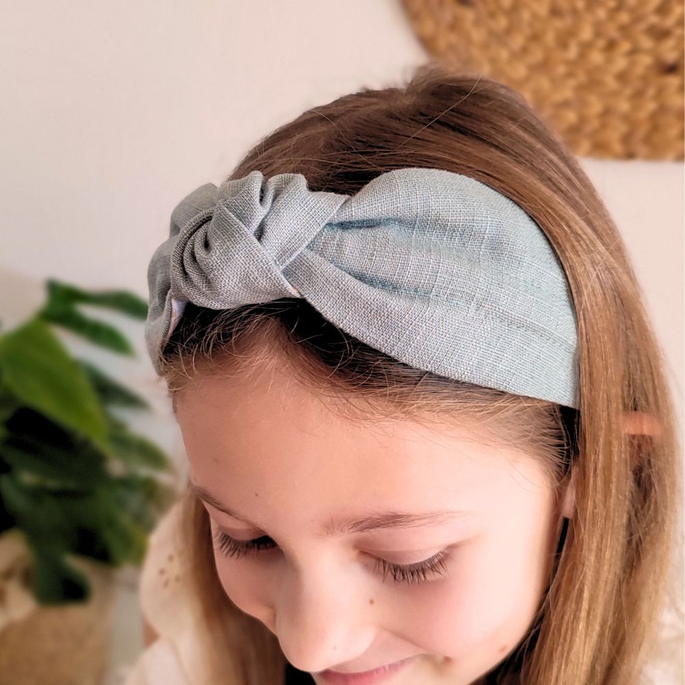 Headband | Knot | Linen - beige