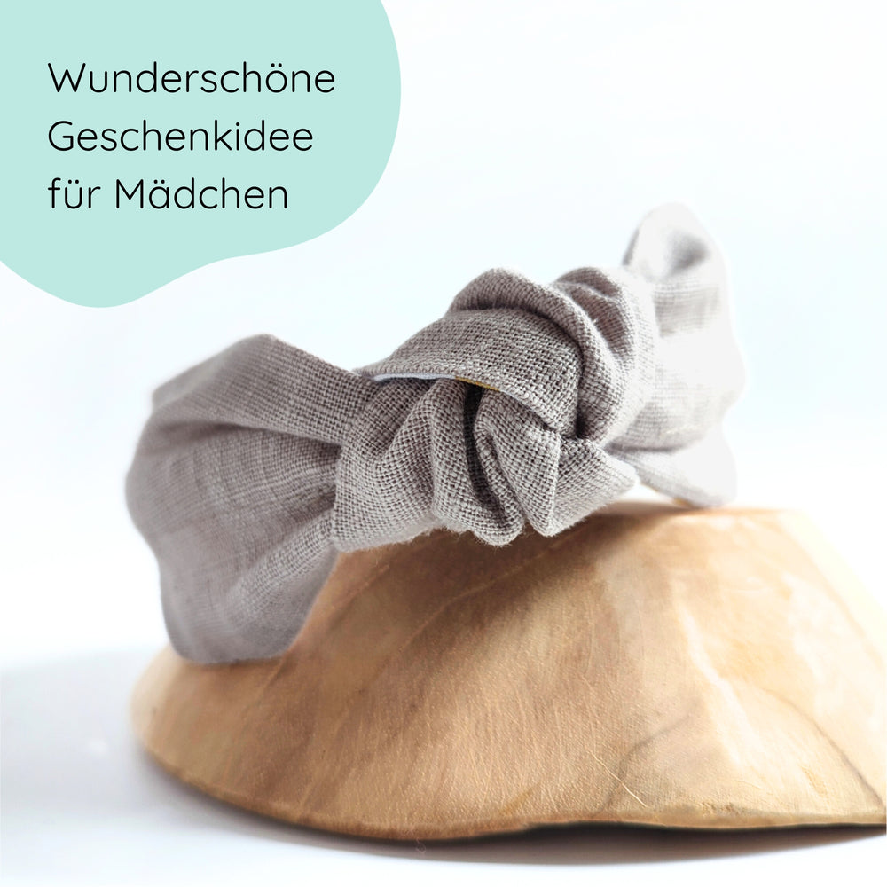 Headband | Knot | Linen - taupe
