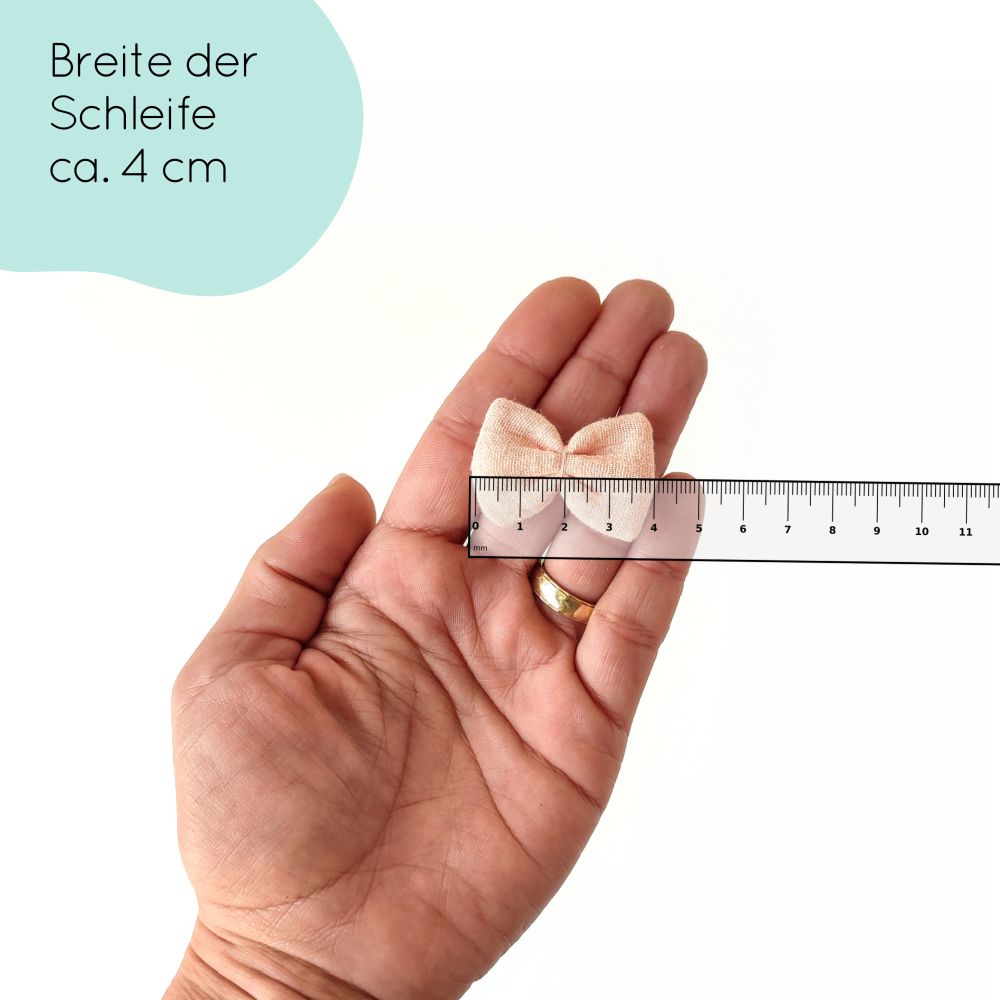 Haarschleife | Emma-Mini | Haarband | nude