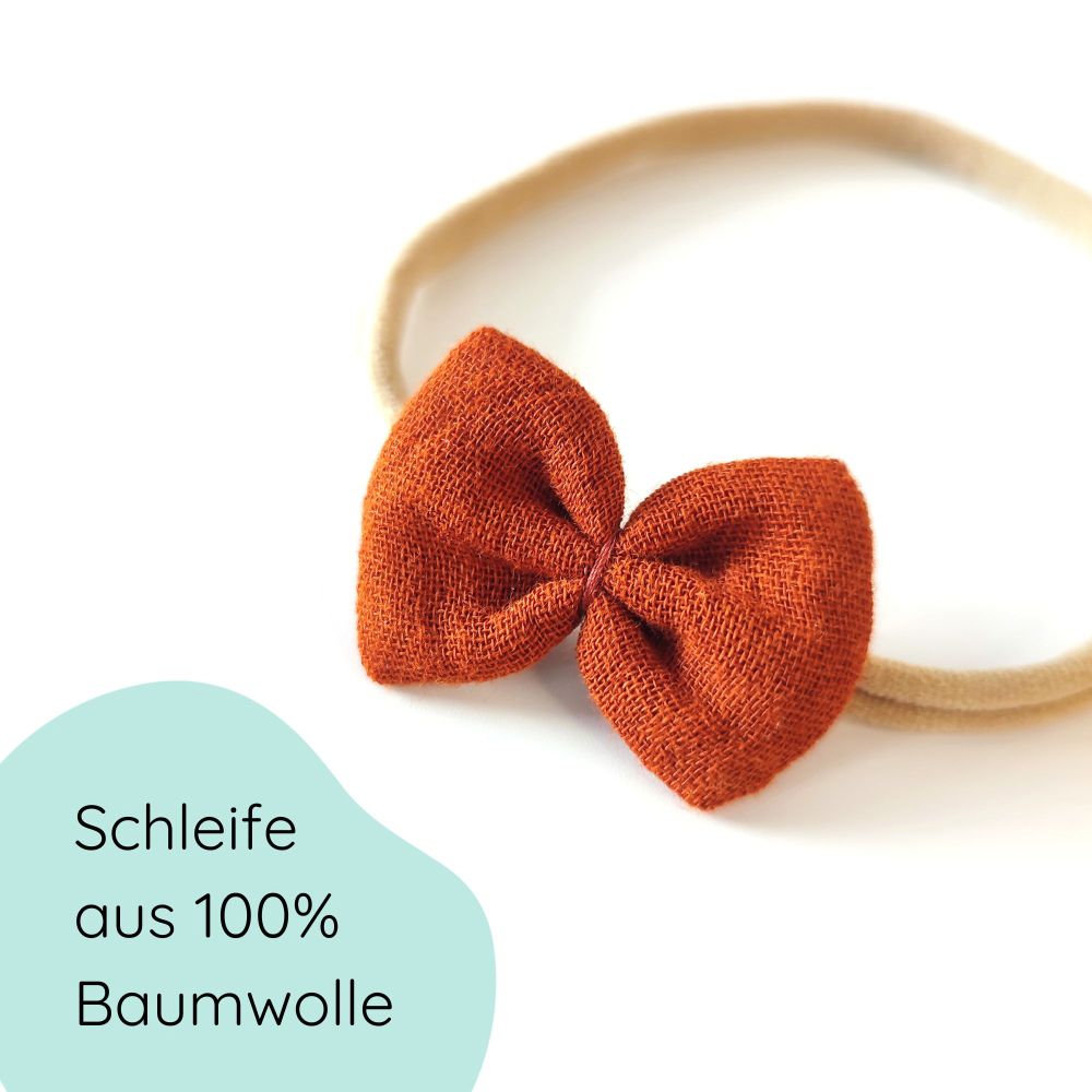 3-er Set Haarschleifen | Emma-Mini | Herbst