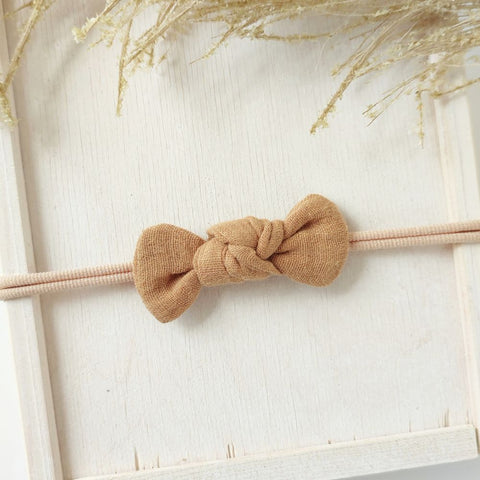 Baby hair bow | knot | camel