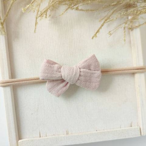 Baby hair bow | MIDI | light pink