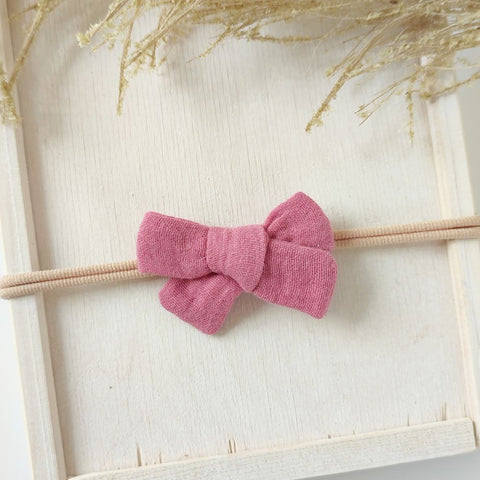 Baby hair bow | MIDI | pink