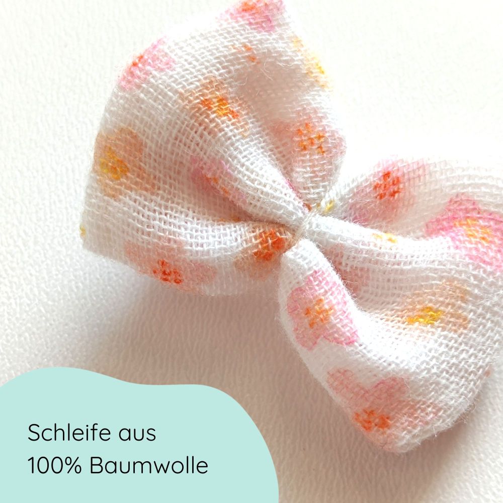 Haarschleife | Emma-Mini | Alligatorclip | Frühling