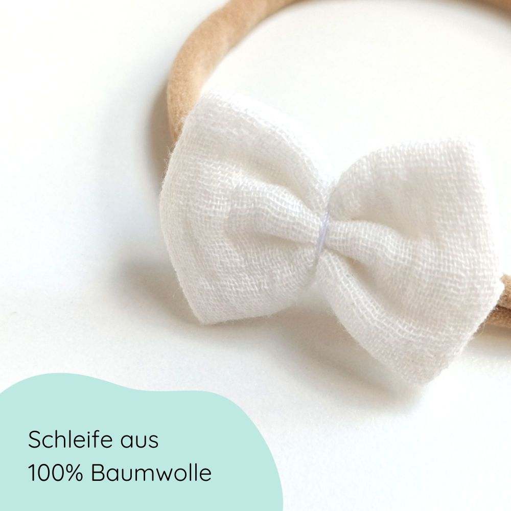 Hair bow | Emma-Mini | Hairband | taupe