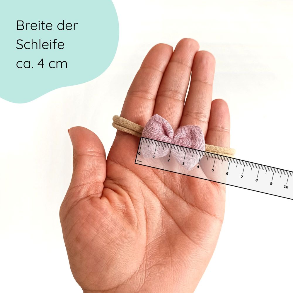 Haarschleife | Emma-Mini | Haarband | flieder