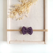 Hair bow | Emma-Mini | Hairband | taupe