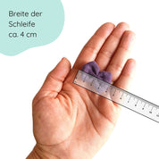 Haarschleife | Emma-Mini | Alligatorclip | pflaume