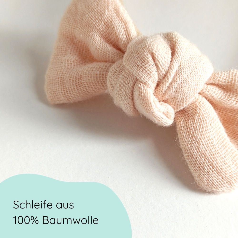 Baby hair bow | knot | beige