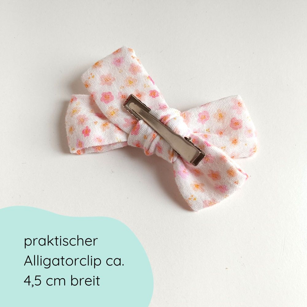Haarschleife | MAXI | Alligatorclip | frühling