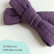 Haarschleife | MAXI | Haarband | pflaume