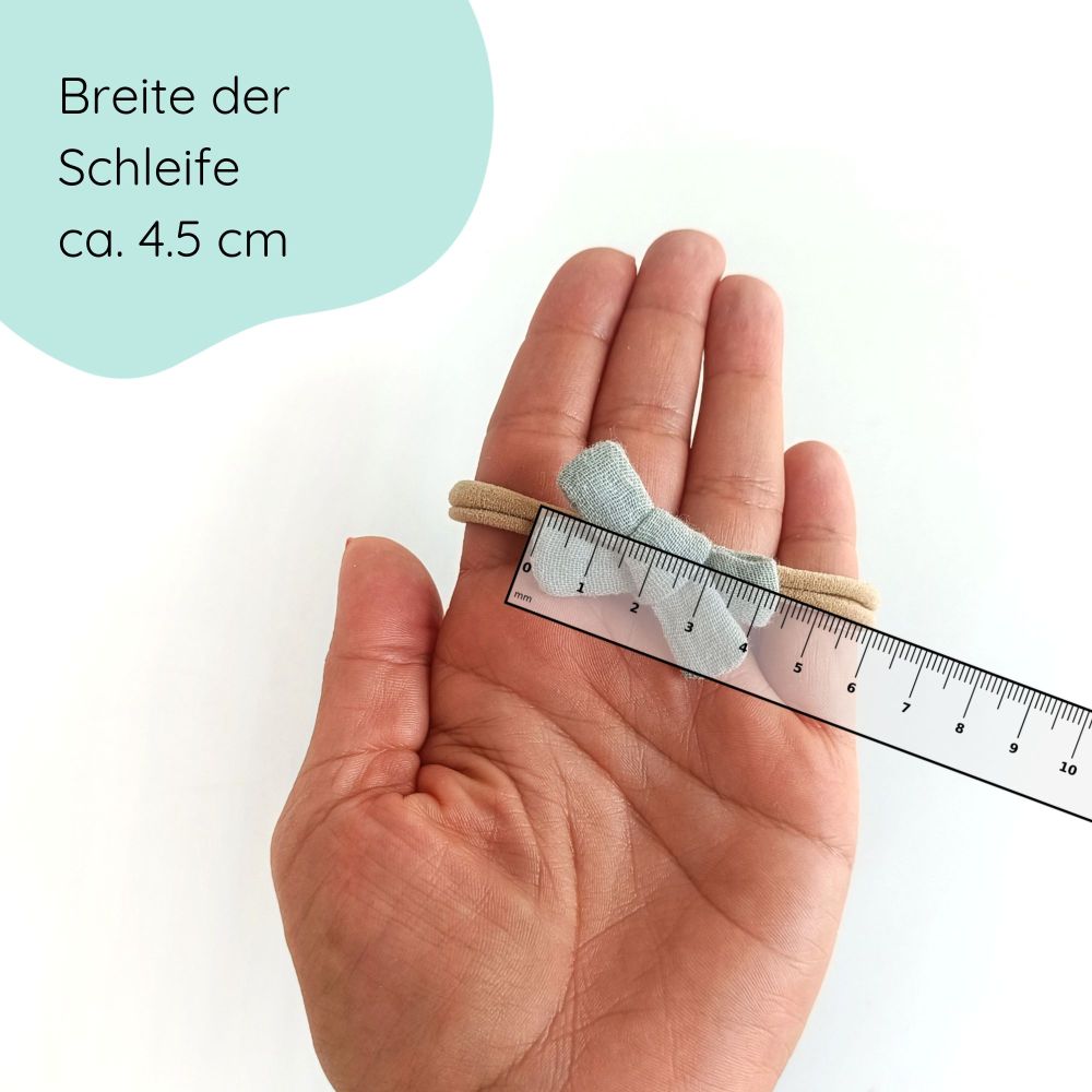 Haarschleife | MINI | mint