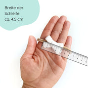 Haarschleife | MINI | weiß
