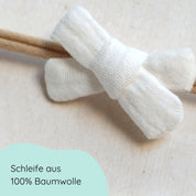 Set of 3 hair bows | MINI | natural