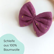 Baby hair bow | Emma | nude 