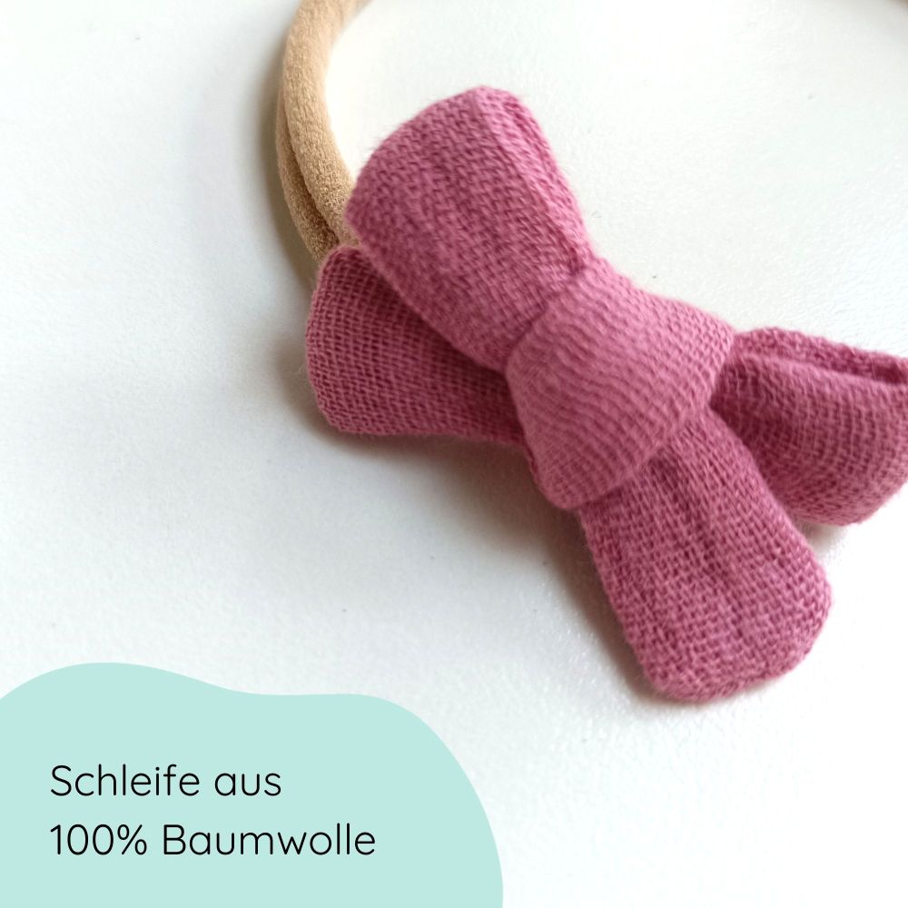 Haarschleife | MINI | rosa