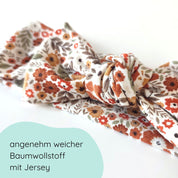 Stirnband für Babys in herbstlichen Farben