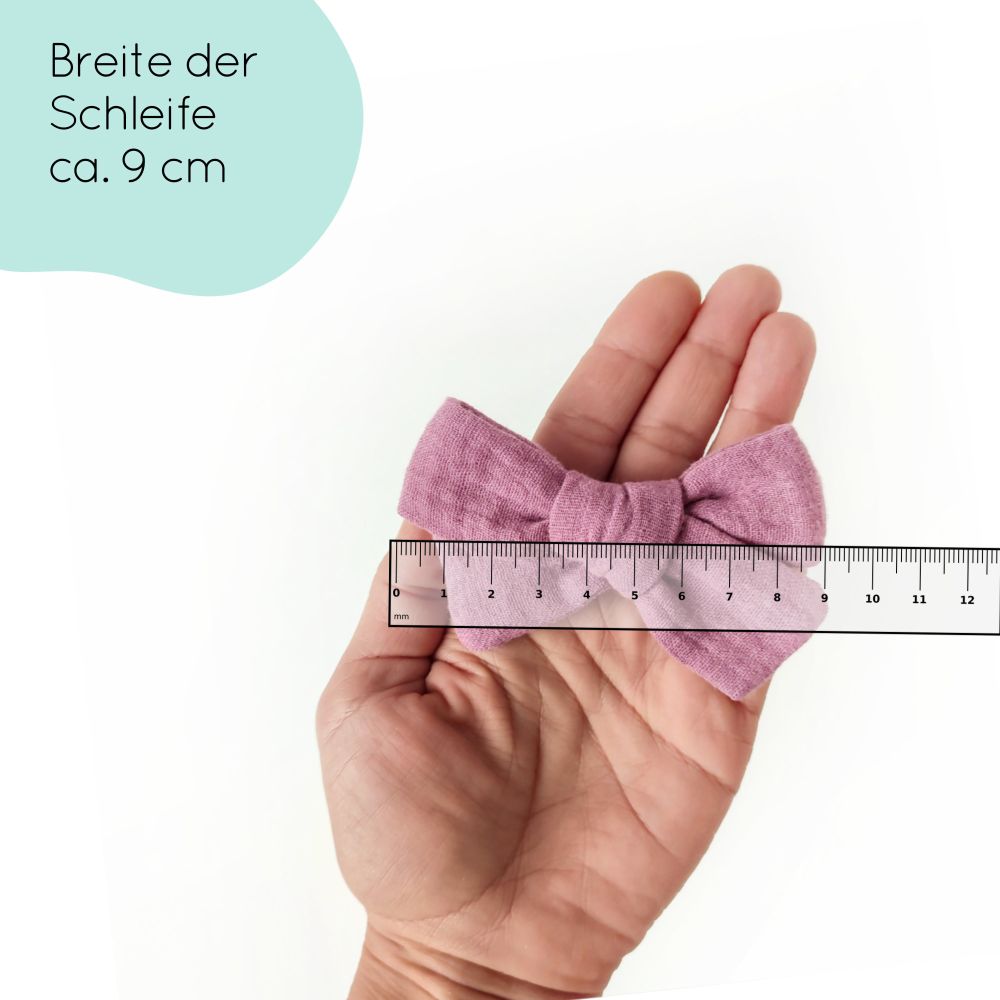 Haarschleife | MAXI | Alligatorclip | lila