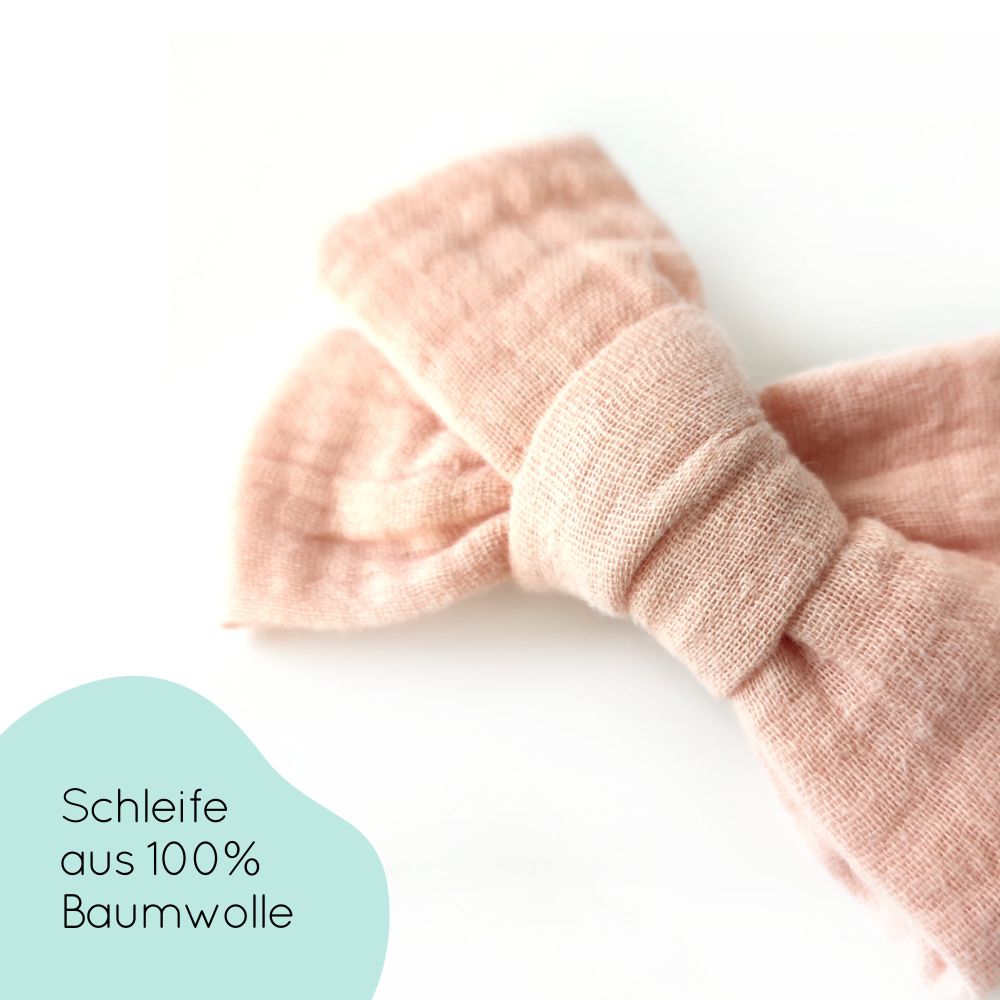 Haarschleife | MAXI | Alligatorclip | nude