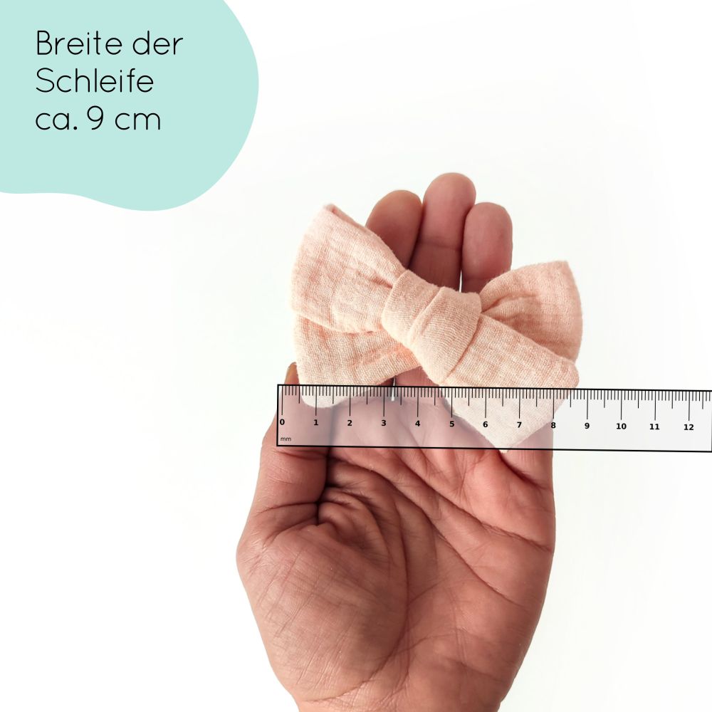 Haarschleife | MAXI | Alligatorclip | nude