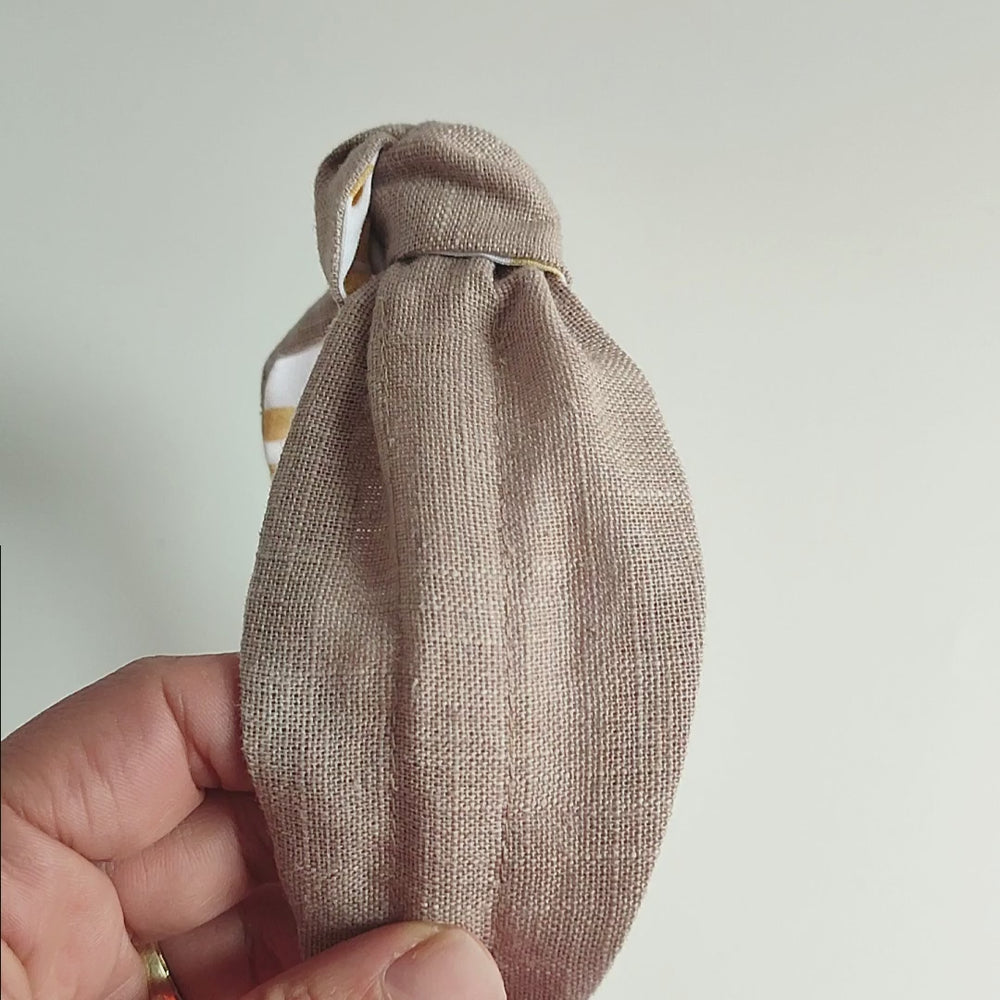 Headband | Knot | Linen - taupe