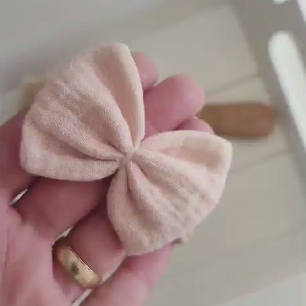 Baby Haarschleife | Emma | beige