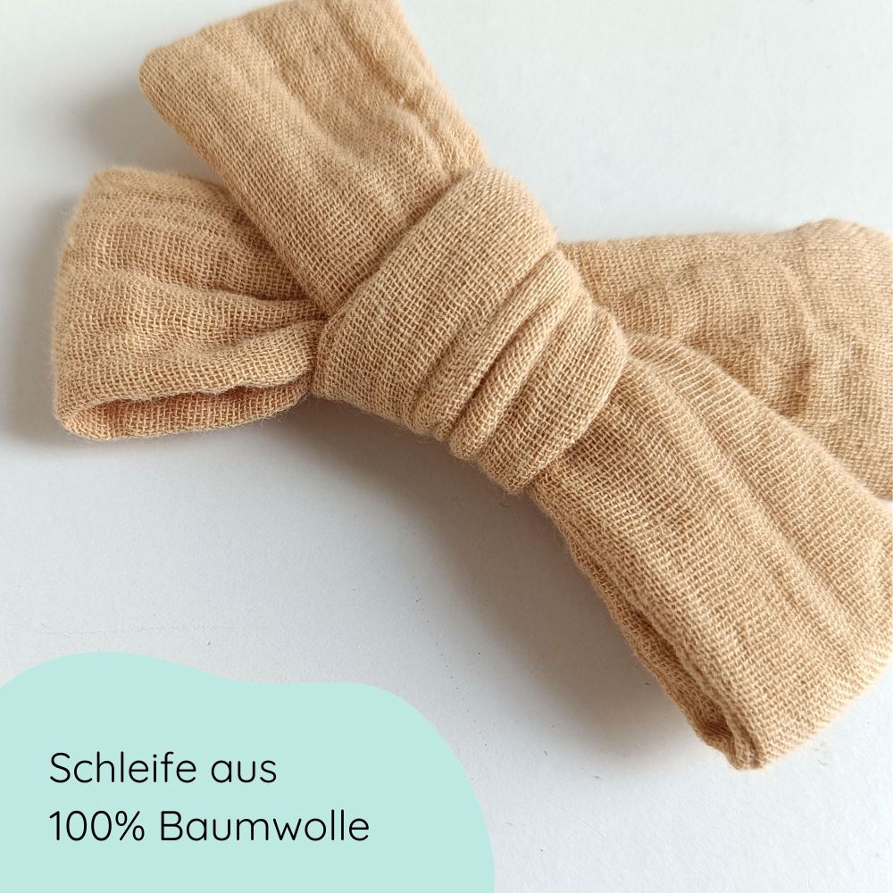 Haarschleife | MAXI | Haarband | sand