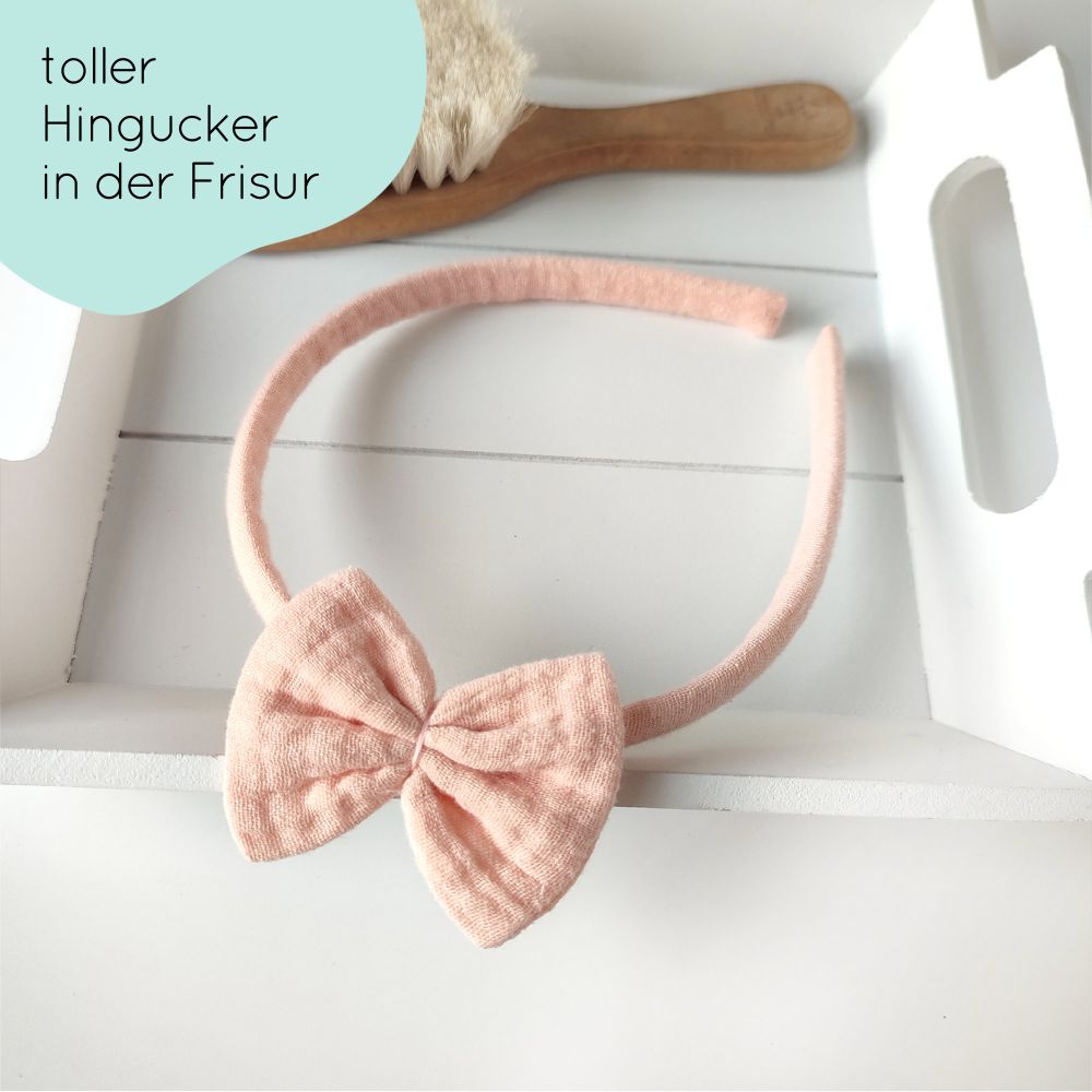 Headband | Bow Emma | nude