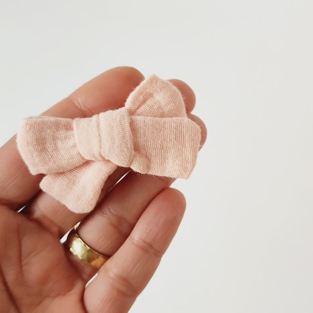 Baby Haarschleife | MIDI | nude